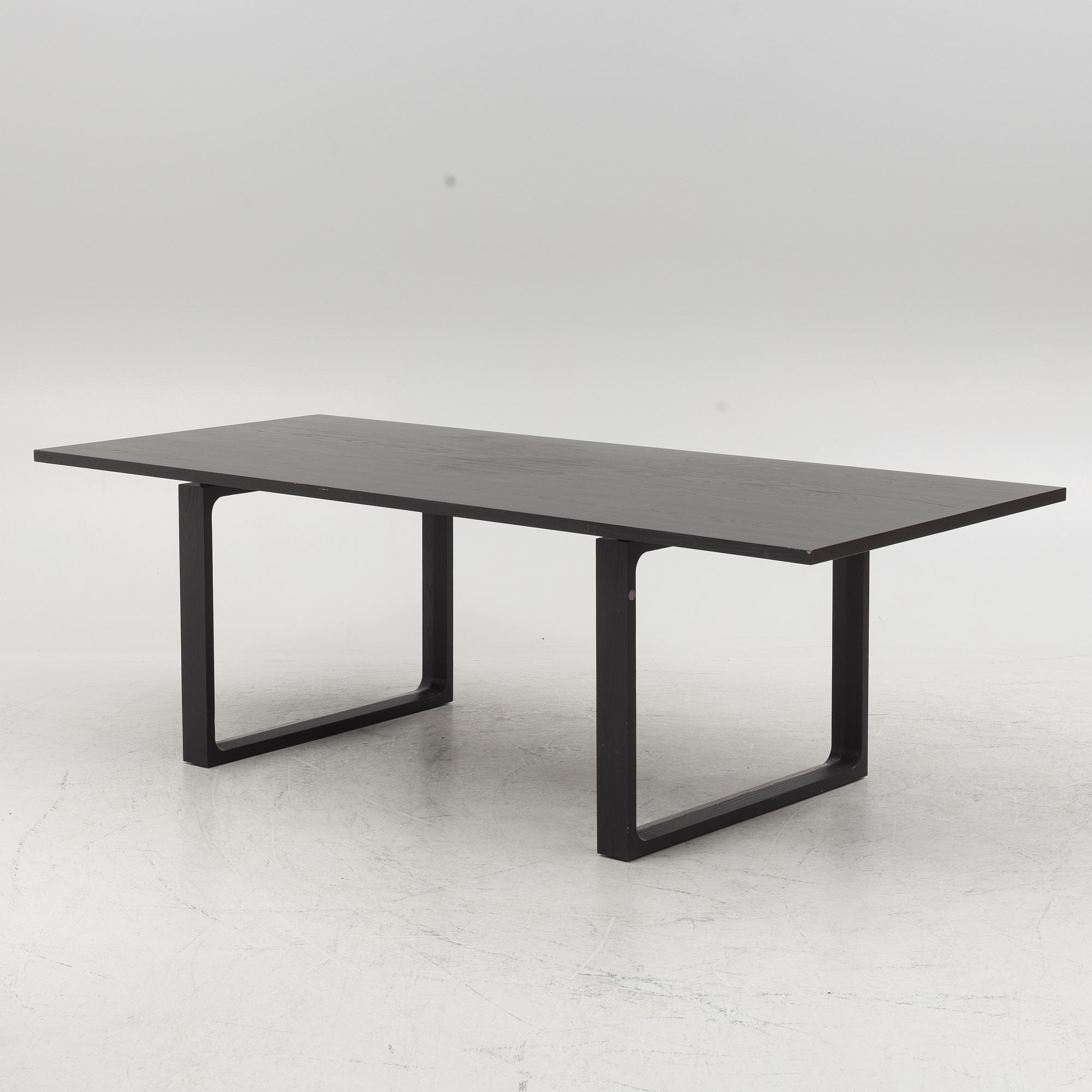 Cecilie Manz, an "Essay" dining table, Fritz Hansen, Denmark.