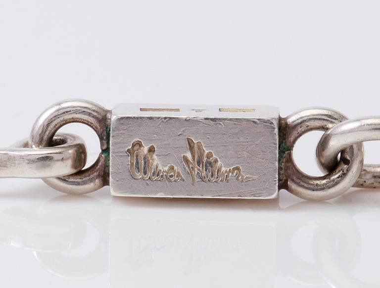 ARMBAND, sterlingssilver, Wiwen Nilsson, Lund 1958.