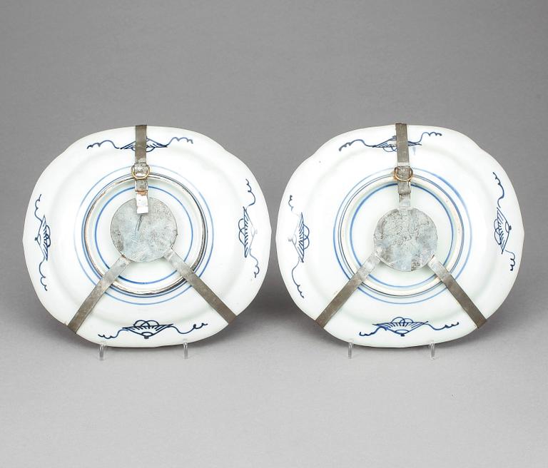 FAT 3 st, porslin, Japan, 1800/1900-tal.