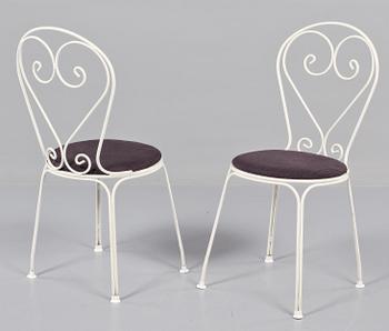 TRÄDGÅRDSGRUPP, 5 delar, Byarums Bruk, Vaggeryd, 1900/2000-tal.