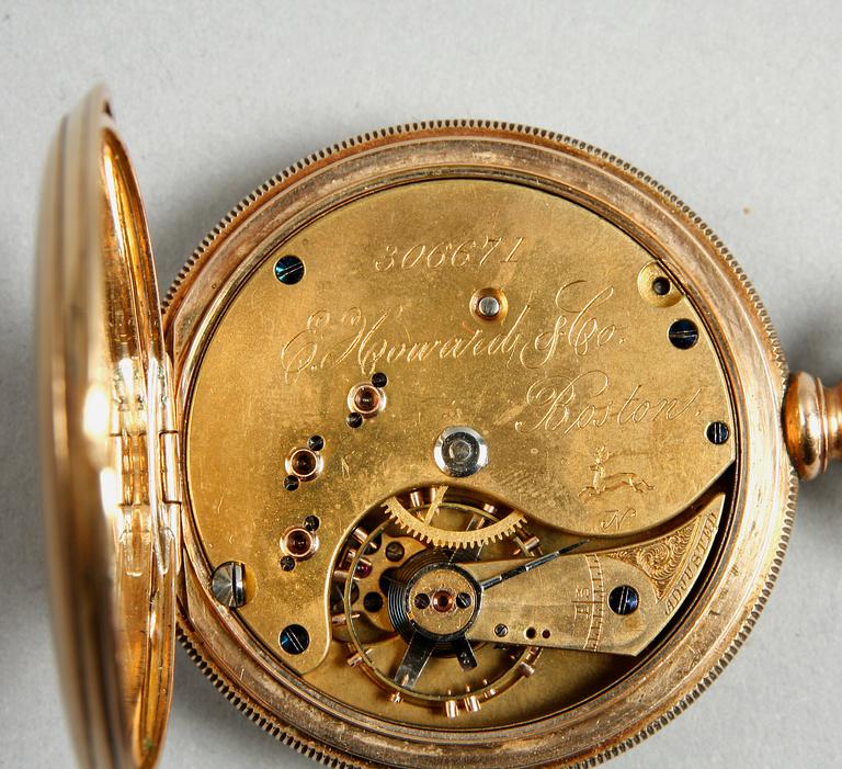 FICKUR, 14k guld, Howard & Co, Boston.