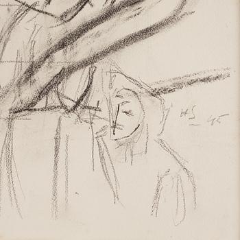Helene Schjerfbeck, "Vännerna".