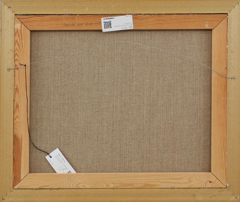 MARTIN POSER, olja på duk, signerad.