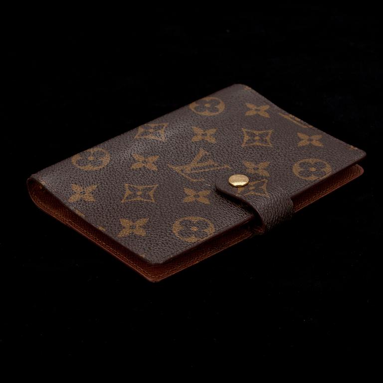 FILOFAX, "Small Agenda Ring Cover" Louis Vuitton.