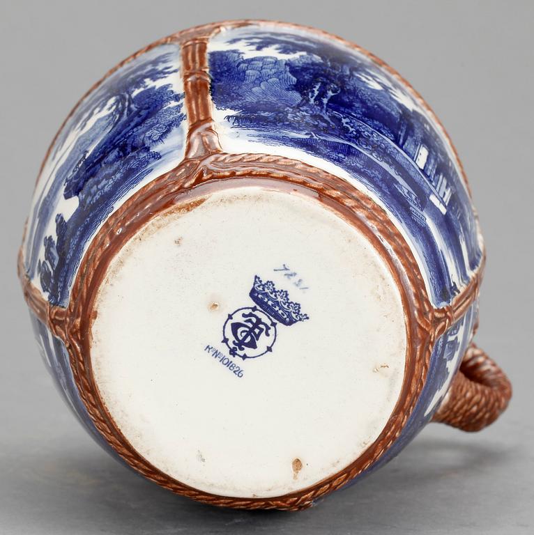 KARAFF, stengods, Taylor Tunniclif, Longton, England, 1800-talets slut.