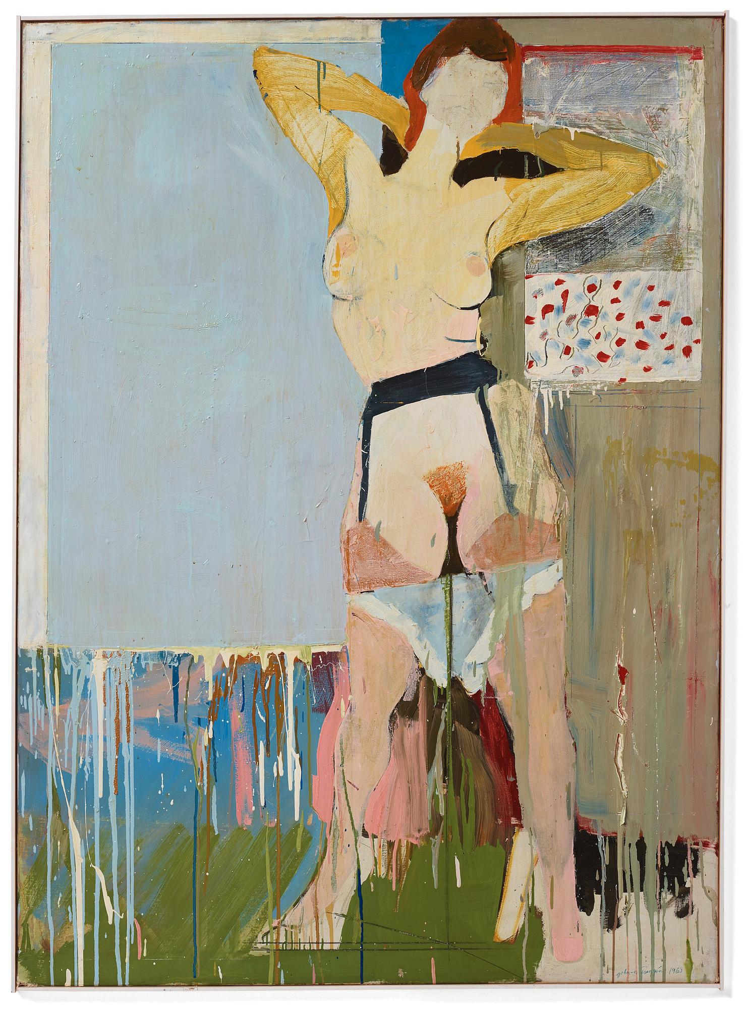 John-E Franzén, "Flicka med gula armar".