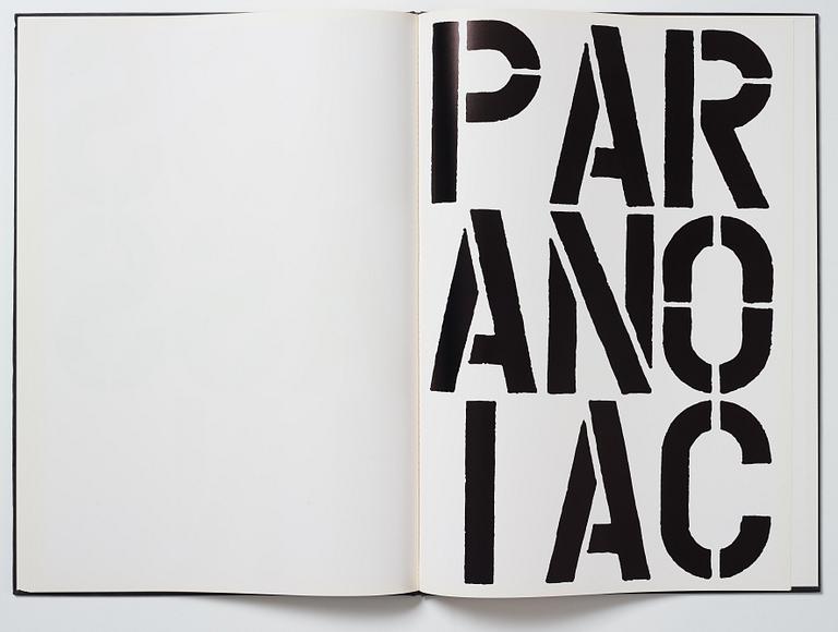 Christopher Wool, "Black Book".