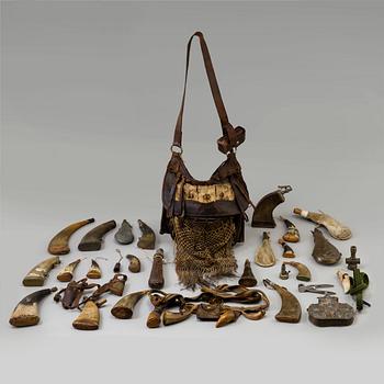 KRUTHORN OCH JAKTVÄSKA MM., 1800-talets andra hälft samt 1900-talets första hälft.