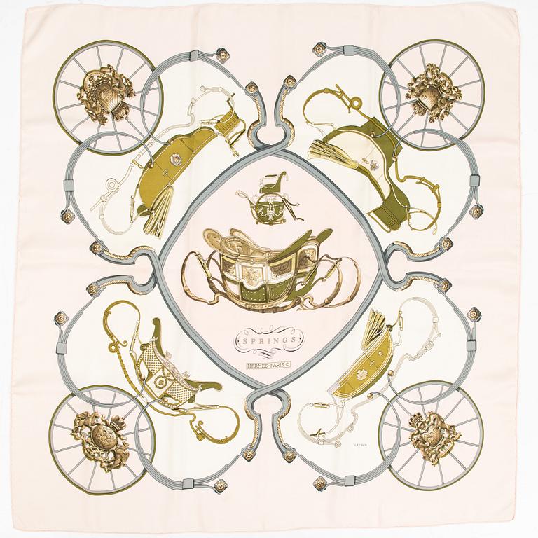 Hermès, scarfar, 2 st.