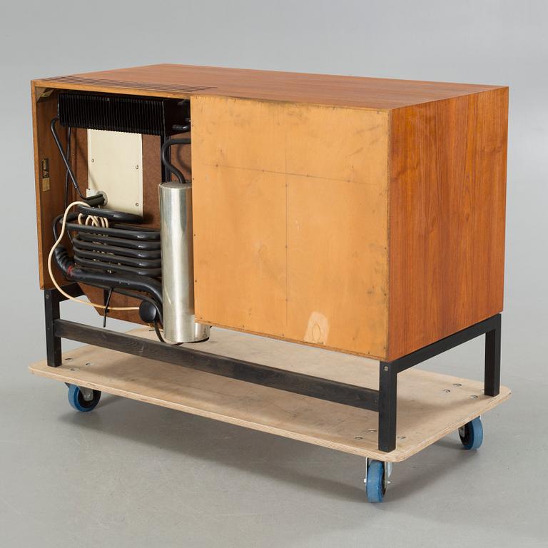 CABINET WITH FRIDGE, design Bernadotte & Björn, Scan-Atlas and Silkeborg Mobile Factory, Denmark, 1960s.