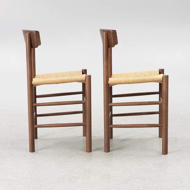 Børge Mogensen, stolar, ett par, "J39", Frediricia Furniture.