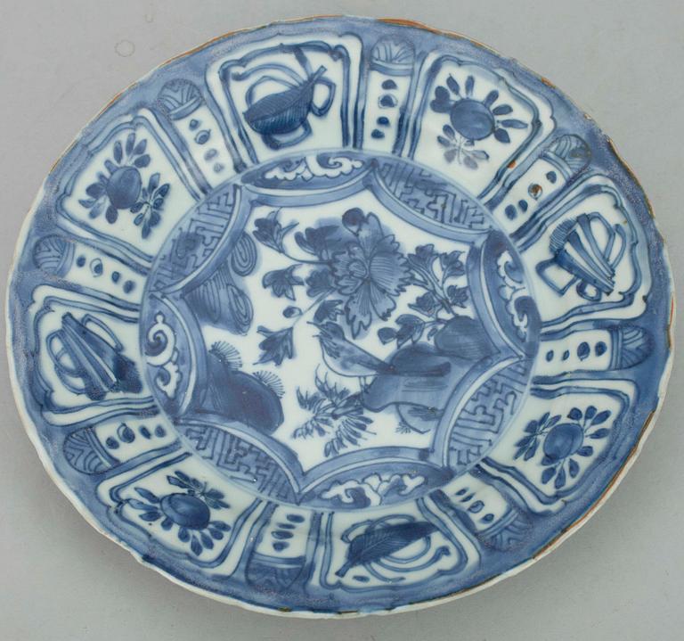 FAT, kraakporslin, Kina, Mingdynastin, Wanli (1573-1619).