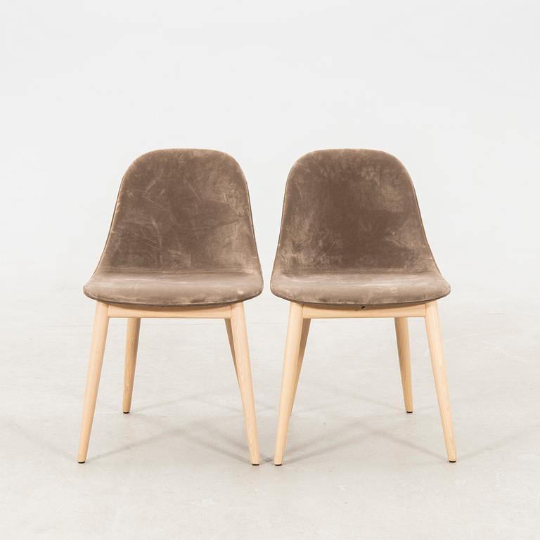Norm Architects designs 2 "Harbour Dining Chair" for Audo Copenhagen contemporary.