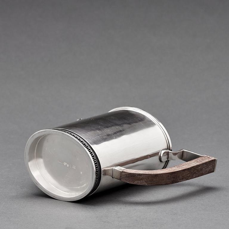 Carl Fredrik Carlman, a 3 pieces coffee service, Stockholm 1967.