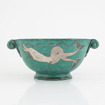 Wilhelm Kåge, an "Argenta" bowl, Gustavsberg, Sweden, 1934.