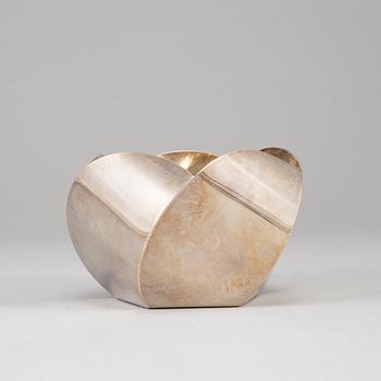 SIGURD PERSSON, skål, silver, Stockholm, 1971.