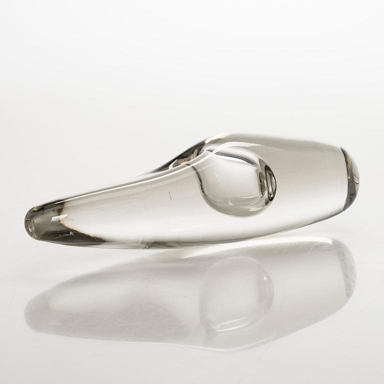 Timo Sarpaneva, skulptur, "Orkidé", signerad Timo Sarpaneva Iittala -58.