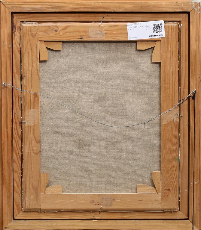 OLLE HJORTZBERG, olja på duk,