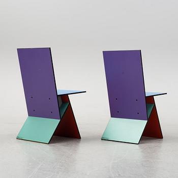 Two 'Vilbert' chairs by Verner Panton for IKEA, 1993-94.