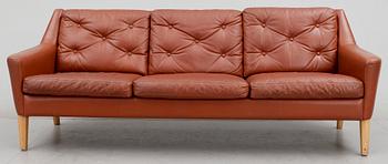 SOFFA, skinn. Ulferts, Tibro, 1960-tal.