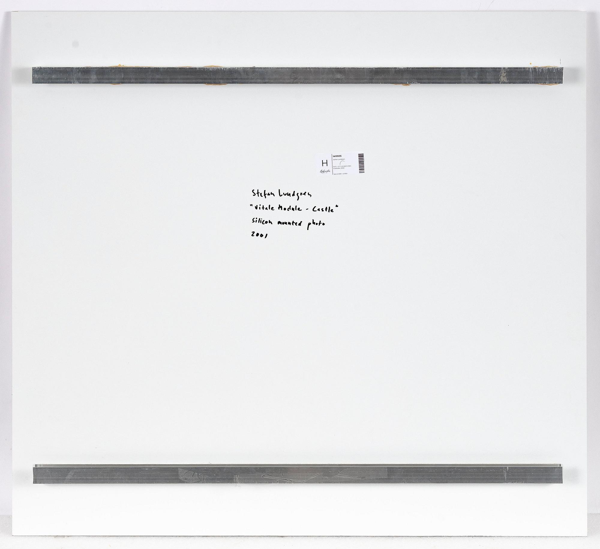 Stefan Lundgren, photograph silicon mounted to acrylic glass, signed Stefan Lundgren verso.