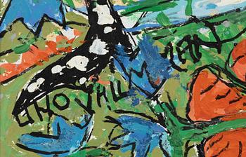 Uno Vallman, The Mountain Lake.