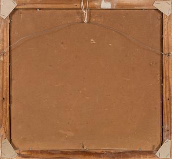 Anton Lindfors, oil on board, signed and dated 1914.