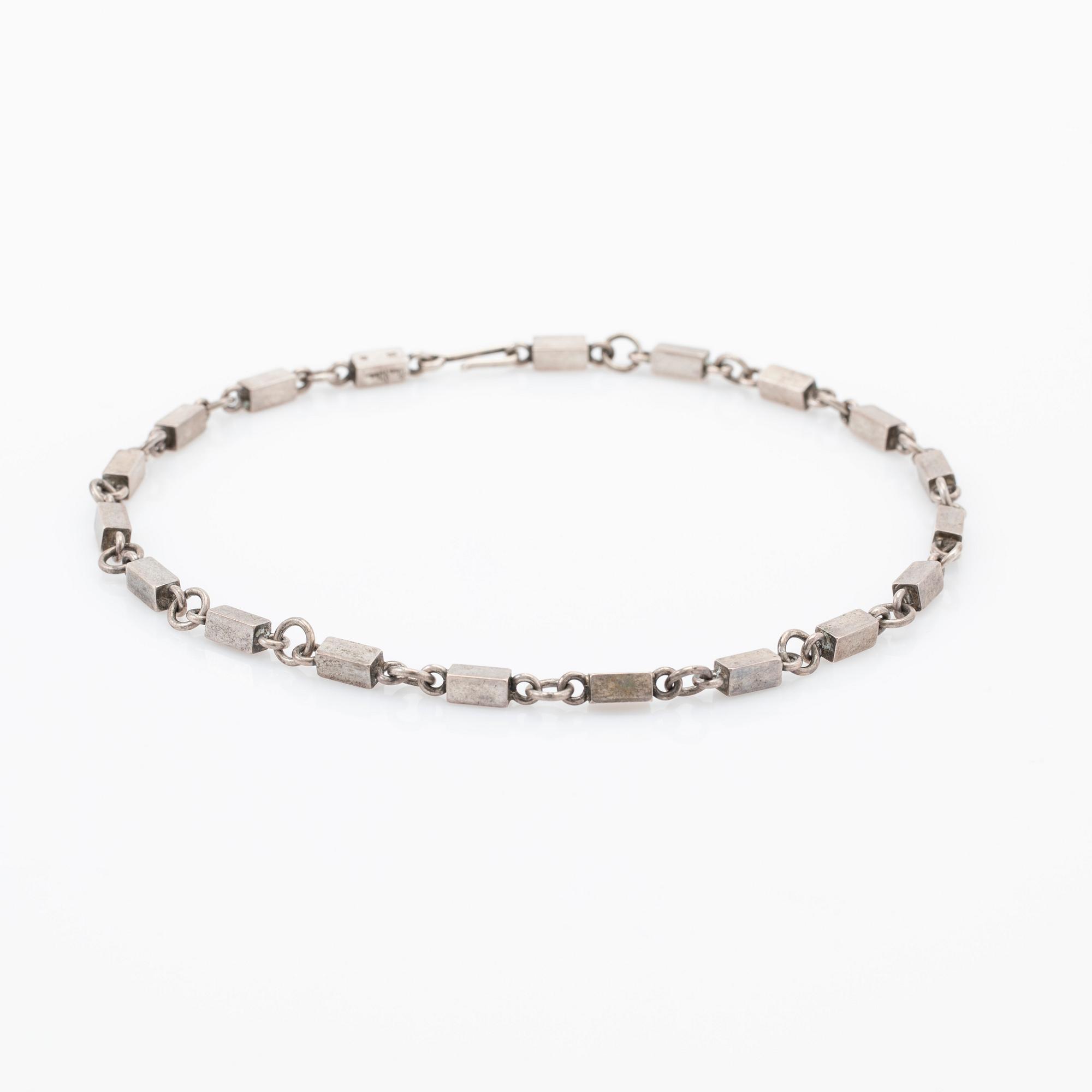 Wiwen Nilsson, necklace, sterling silver, Lund, 1966.