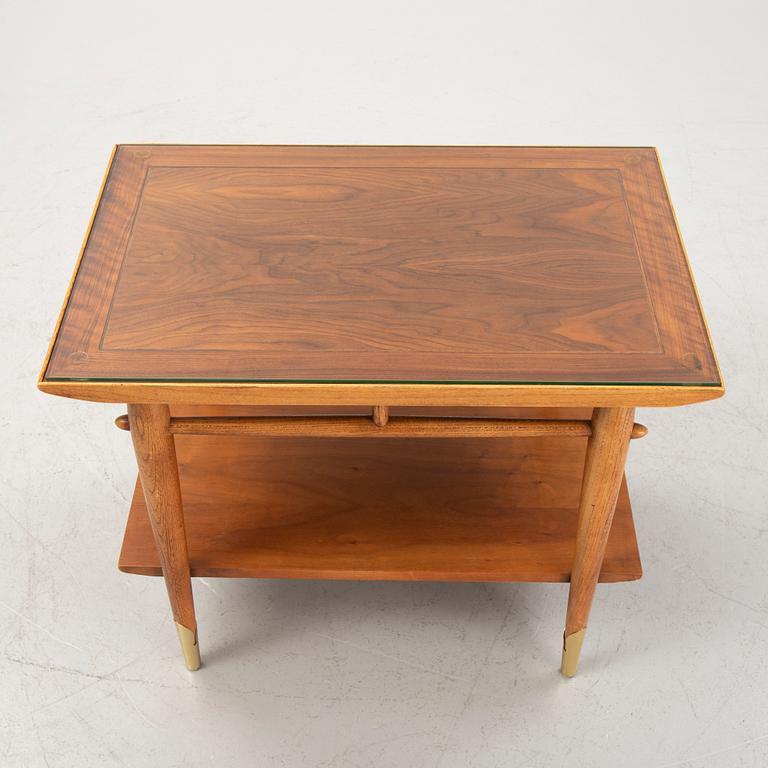 An oak and walnut occasional table from Altavista Lane, 1950's/60's.