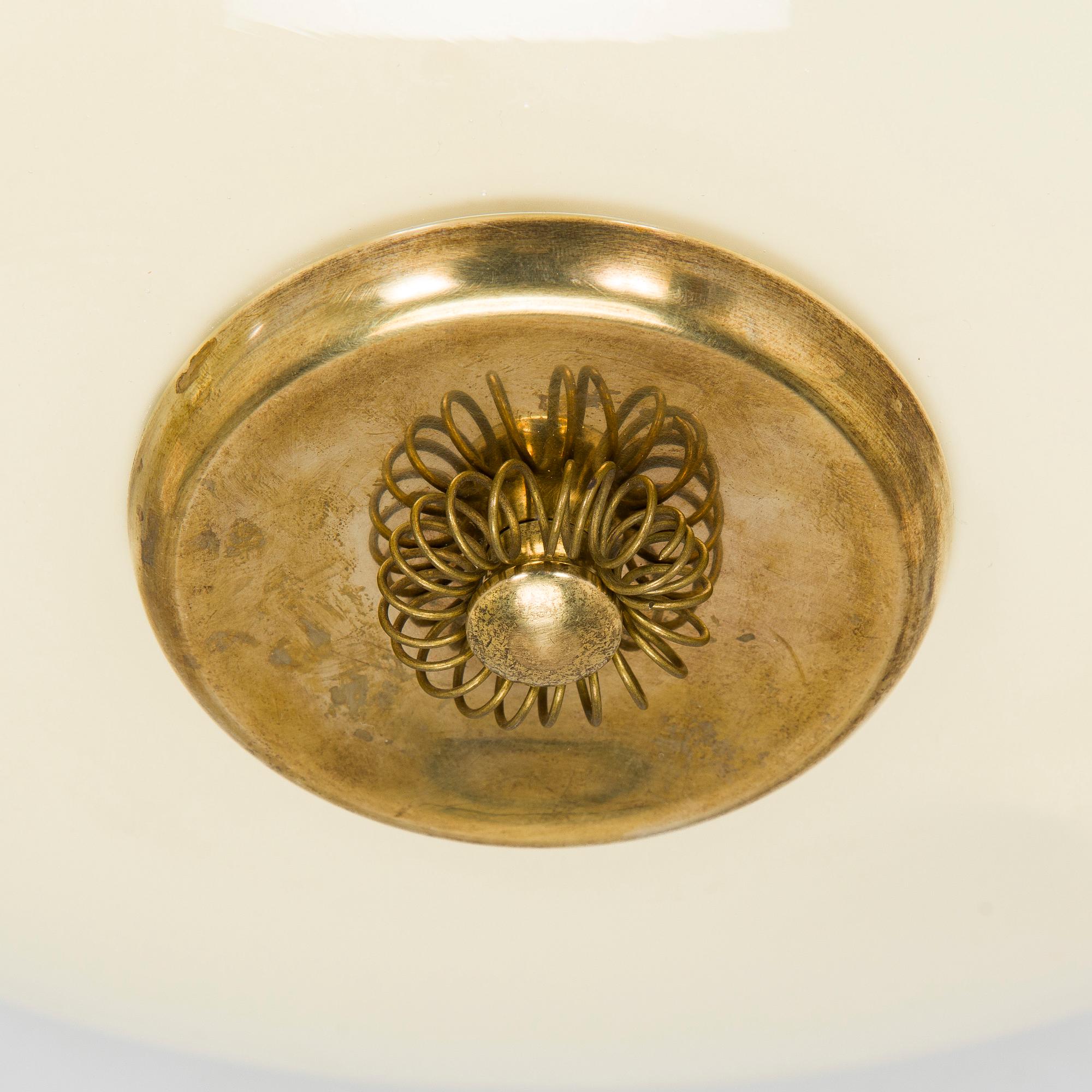 A pair of mid-20th century 'EA 72 ceiling lights for Itsu.