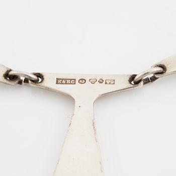 Ceson silver necklace, Göteborg, 70's.