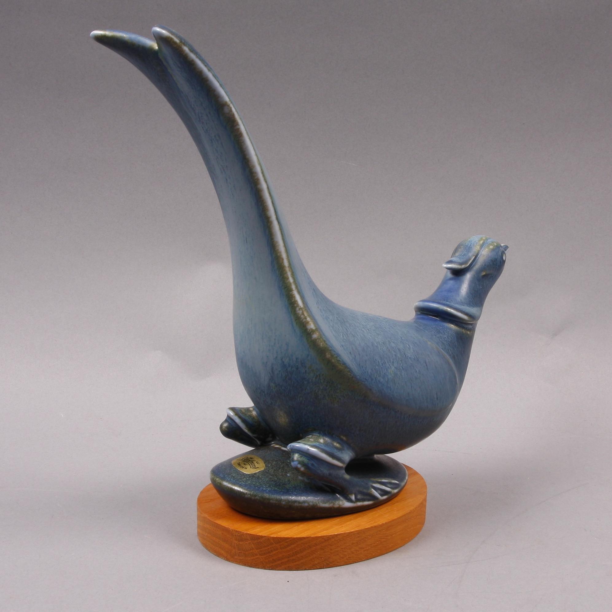 FIGURIN, stengods, Gunnar Nylund, Rörstrand.