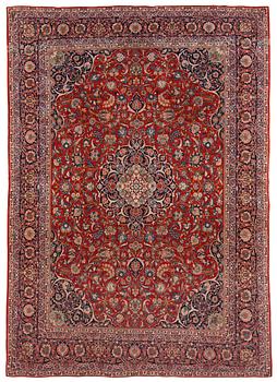 354. SEMI-ANTIQUE KASHAN. 441,5 x 315,5 cm.