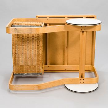 ALVAR AALTO, Tarjoiluvaunu "malli 900", Artek, 1900-luvun loppupuoli.