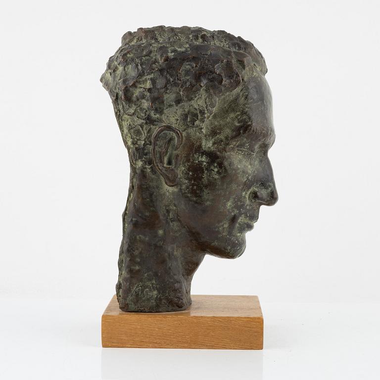 Unidentified artist 20th Century, Sculpture, bronze. Signed and dated -56.