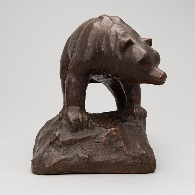 bronze, signed and numbered 16/30, later cast by Wikström museum at Visavuori.