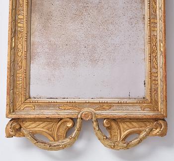 A Swedish Transition 1772 mirror by S. Bomansson, master 1756.