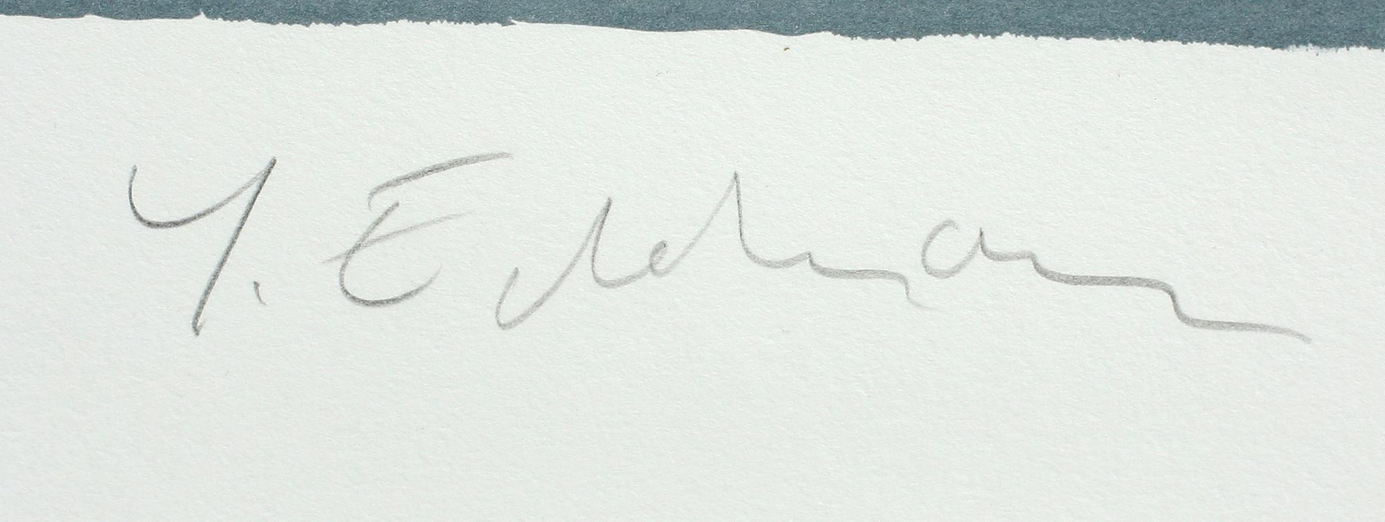 YRJÖ EDELMANN, färglitografi, sign o numr 148/150.