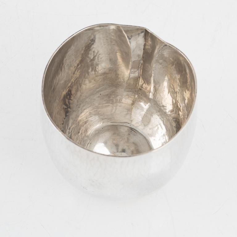 Jan Lundgren, kanna, silver, Stockholm 1981.