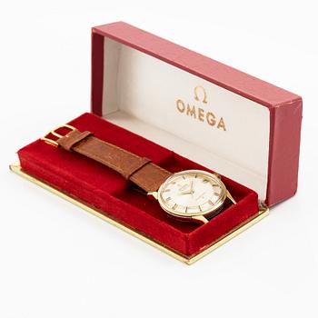 Omega, Constellation, Chronometer, "Pie-Pan", wristwatch, 34 mm.