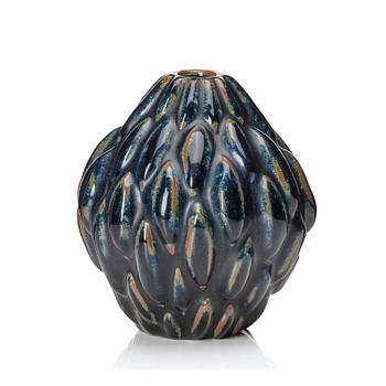 204. Axel Salto, a 'budding style' stoneware vase, Royal Copenhagen, Denmark, model 20897.