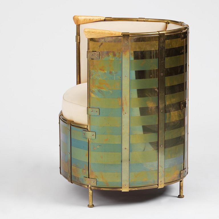 Mats Theselius, fåtölj, "El Dorado", ed. 80/360, Källemo, Värnamo, efter 2002.