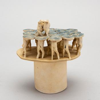 BRITT-INGRID "BIP" PERSSON sculpture, signed, 1960's.