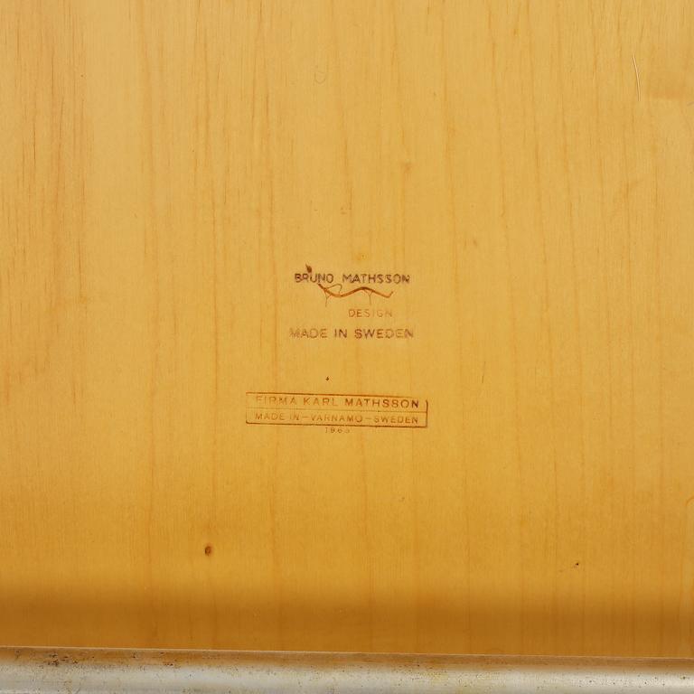 KLAFFBORD, Bruno Mathsson, Firma Karl Mathsson 1963.