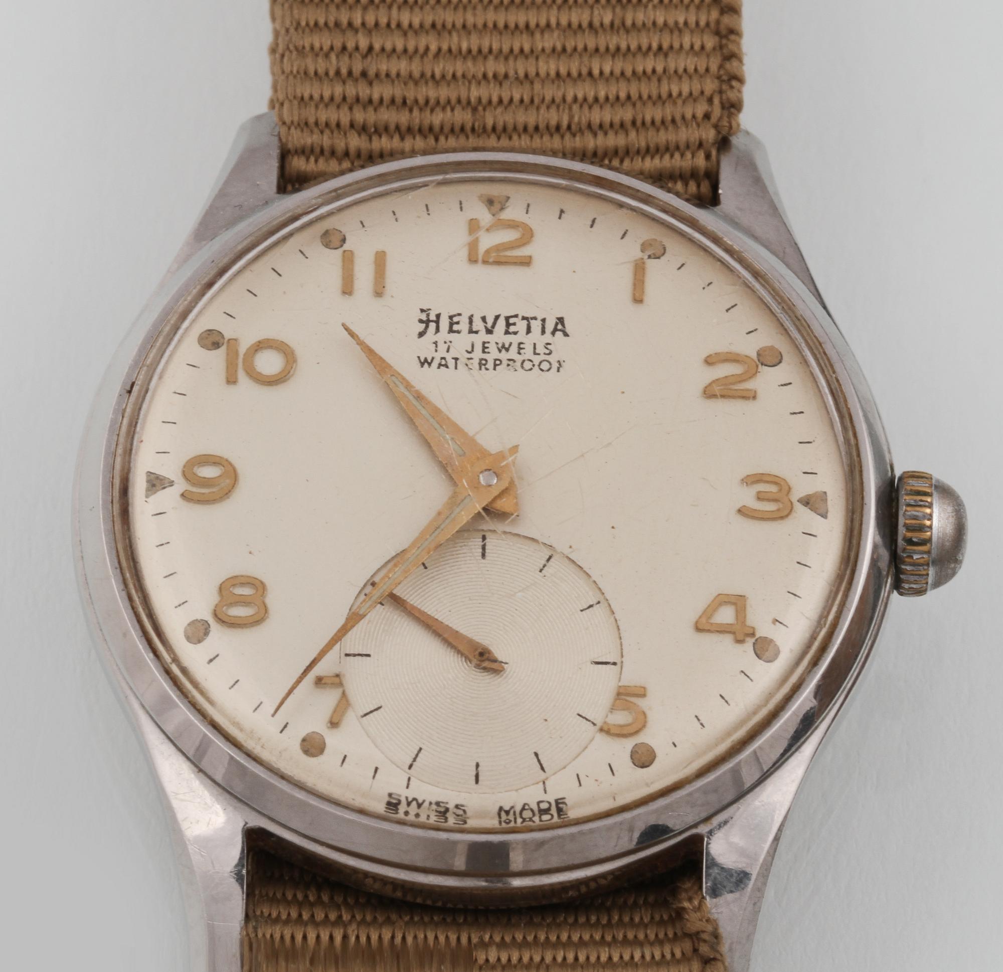 ARMBANDSUR, 2 st, Chronographe Suisse och Helvetia.