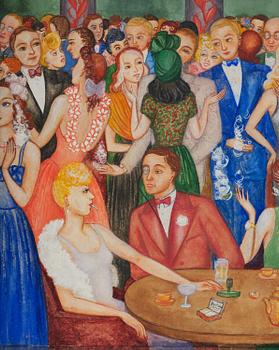 Ingrid von Dardel, Festive gathering.