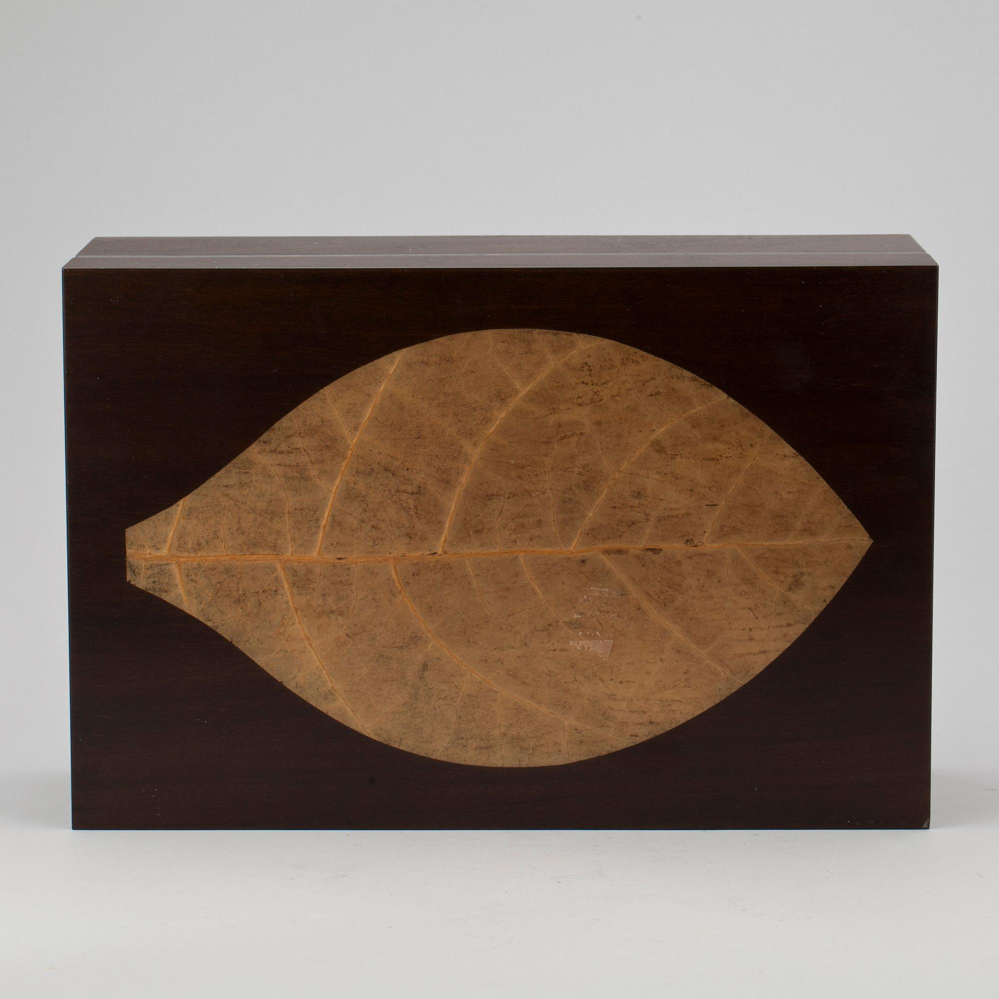 CIGARRLÅDA, humidor, Zino.