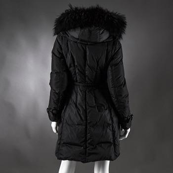 A Moncler down coat, size 2.