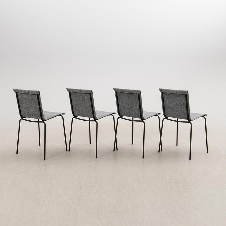 Elding Oscarson, chairs, 4 pcs, "Skissernas", Källemo, 2019.