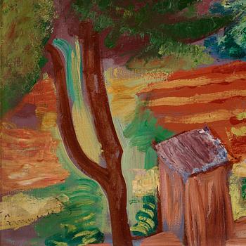 Isaac Grünewald, View of a Southern Landscape.